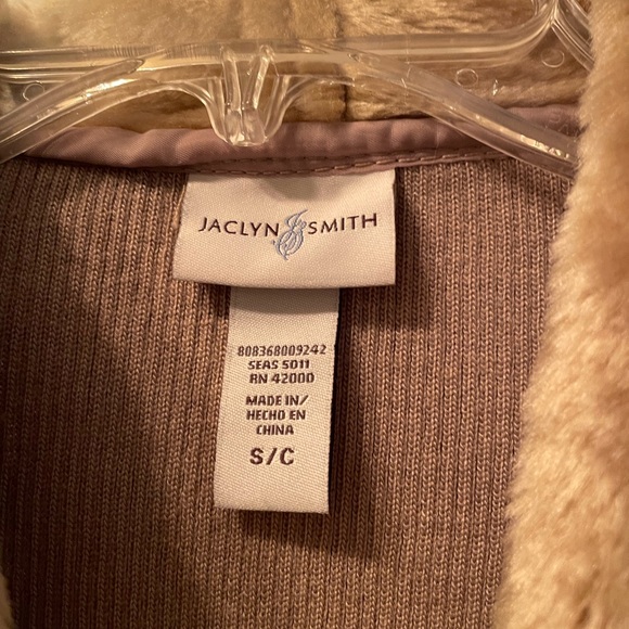 EUC women’s Jaclyn Smith faux fur light jacket - Picture 3 of 8
